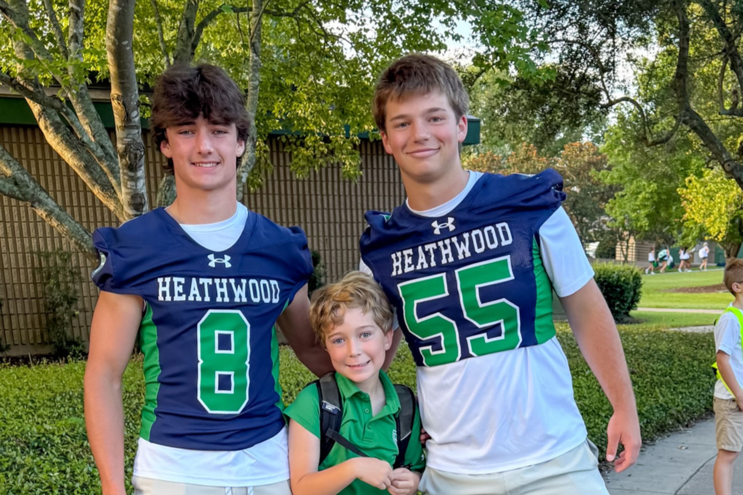 Football at carpool