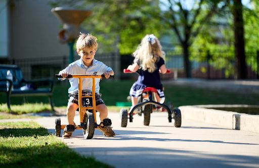 early education on play bikes